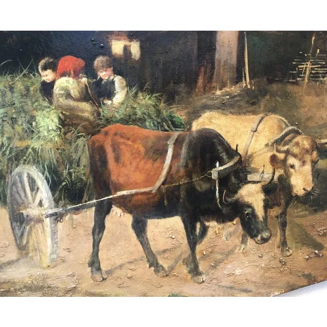 Emilio Pergola, Country Landscape, Oil on Canvas, 2005 For Sale - Image 4 of 6