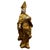 French carving depicting Saint Nicholas of Bari. It is handcrafted in carved wood and polychromed in gold leaf. France,...