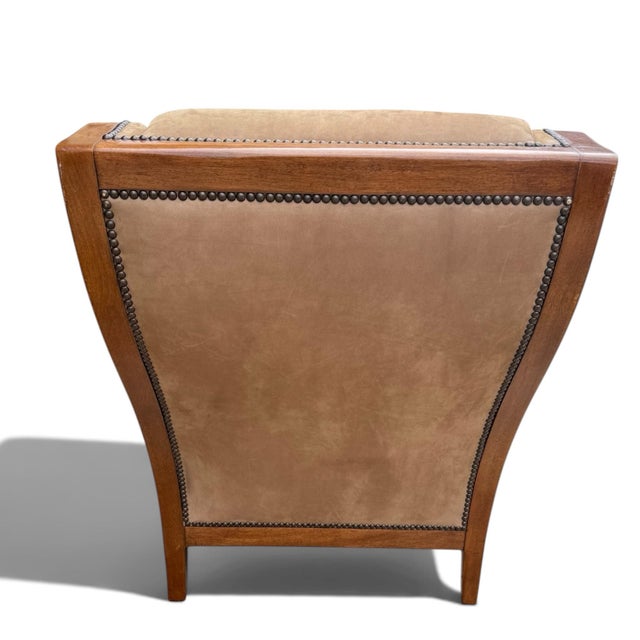 Wood Dessin Founir London Club Chair For Sale - Image 7 of 7