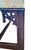 Vintage Chinese Chippendale-Style Upholstered Bench For Sale - Image 9 of 9