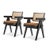 051 Capitol Complex Office Chair Pierre Jeanneret for Cassina, Set of 4 For Sale - Image 3 of 11