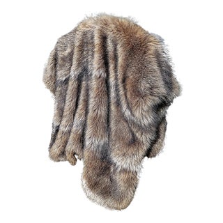 Faux Fur Bear Throw by Restoration Hardware For Sale