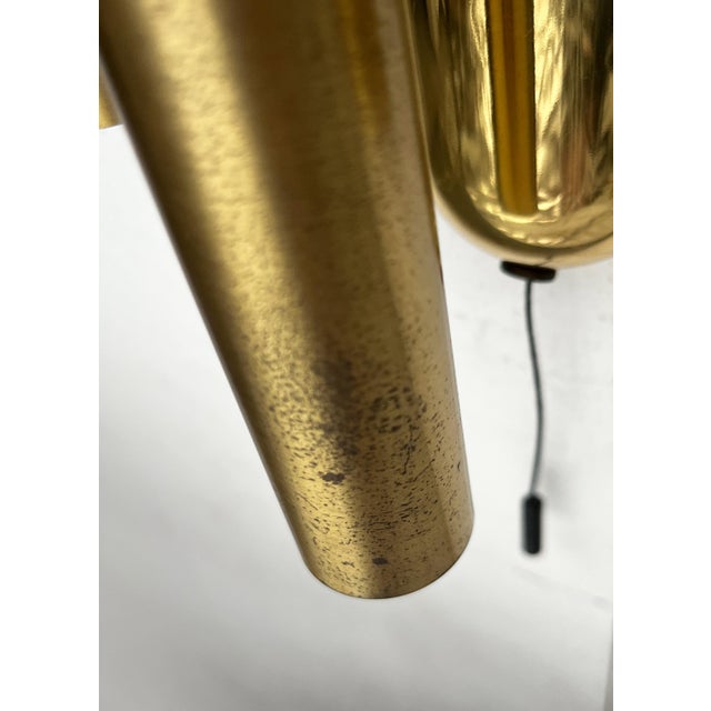 Vintage Hollywood Regency Style Wall Lamp in Brass, 1970s For Sale - Image 17 of 18