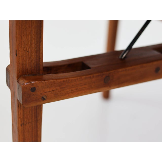 Vintage Architectural Table and Chair by Franco Albini for Poggi, 1954, Set of 5 For Sale - Image 11 of 12