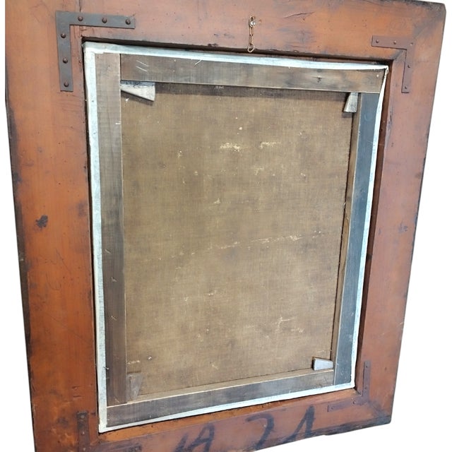 Portrait, 1600s, Oil on Canvas For Sale - Image 11 of 15