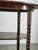 Wood Vintage Czech Art Deco Oval Beech Side Table with Lower Shelf, 1920s For Sale - Image 7 of 13