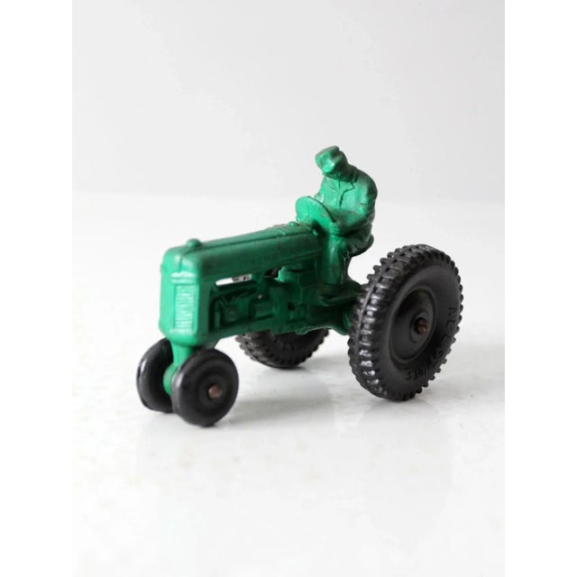 1950s Vintage Auburn Rubber Toy Co Toy Tractor For Sale - Image 5 of 12