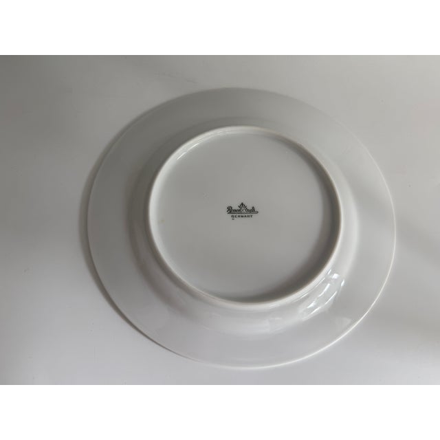 Rosenthal Asimmetria Abduction from the Seraglio Salad Plate by Björn Wiinblad for Rosenthal Studio Line, 1990s Set of 6 For Sale - Image 4 of 7