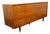 Mid Century Modern Dresser Credenza Bp John Metal 9 Drawer Walnut Vintage MCM Nm For Sale