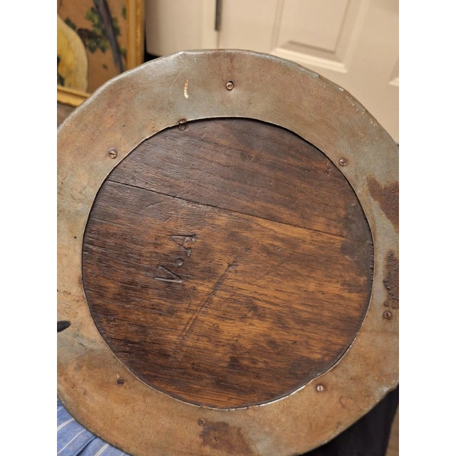 Antique French Wood and Iron Wine Pitcher For Sale - Image 9 of 12