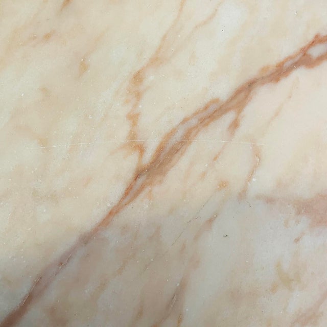 Italian Modern Wall Console in Black and Pink Marble, 1980s For Sale - Image 10 of 18