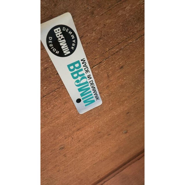 Wood Extendable Teak Dining Table by H.W. Klein for Bramin, 1960 For Sale - Image 7 of 9