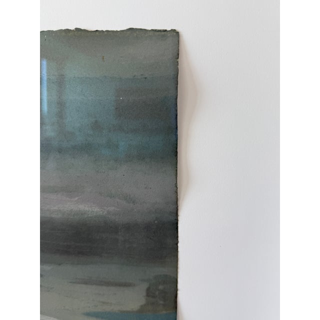 Blue Large Sharon Strasburg Seascape Painting For Sale - Image 8 of 15