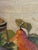 Tangerine 1920s French Still Life Oil on Canvas For Sale - Image 8 of 11