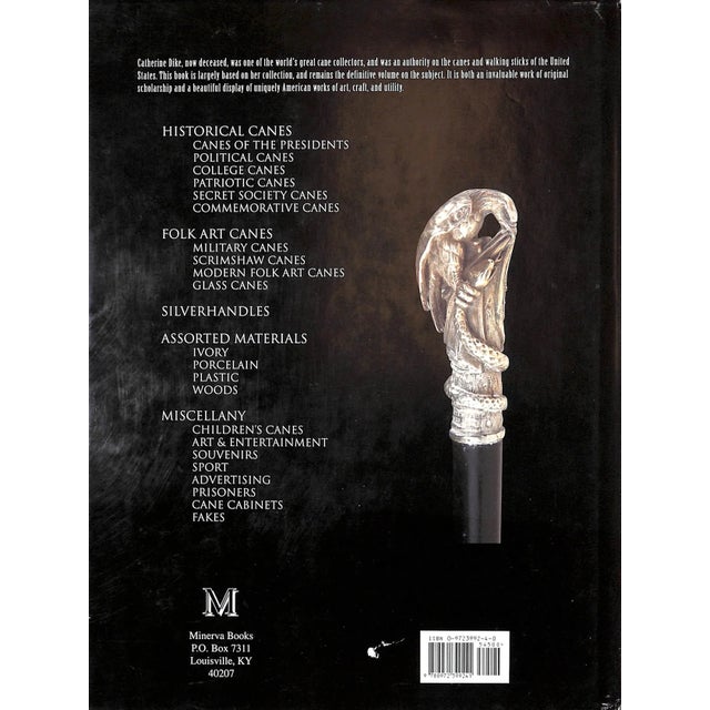 DIKE, Catherine [398] pp. Minerva Books 2003 Second Edition 11 3/8" x 8 3/4" Chronicling American cane-making from 1607...