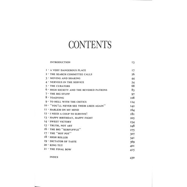 Traditional "Making the Mummies Dance: Inside the Metropolitan Museum of Art" 1993 Hoving, Thomas For Sale - Image 3 of 12