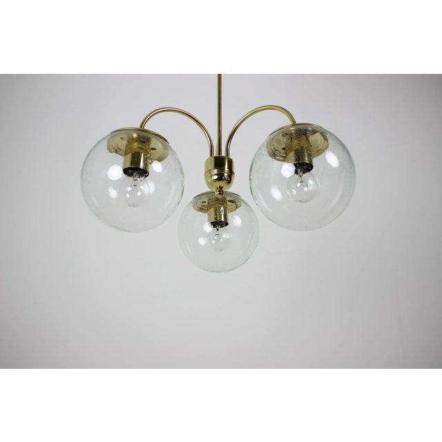 Mid-Century Modern Mid-Century Chandelier from Kamenický Šenov, 1980s For Sale - Image 3 of 11
