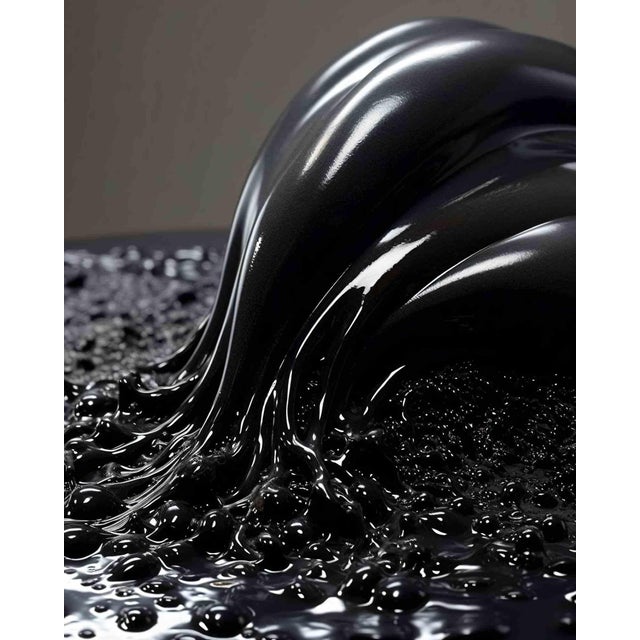 Flowing Alloy captures the dynamic poetry of material in motion, as alloy becomes a liquid cascade. The canvas transforms...