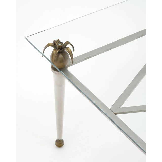Silver French “Raphael” Palms Coffee Table For Sale - Image 8 of 10
