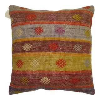 Mid 20th Century Kilim Turkish Pillow For Sale