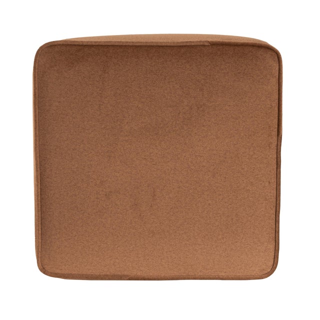 Featuring a soft, felted texture and a cozy hand-feel, this solid textile is perfect for layering in autumn-inspired...