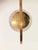 1960s Modernist Brass and Glass Ceiling Lamp, 1960s For Sale - Image 5 of 14