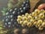 Pair Early 19th Century European Antique Still Lives W Grapes For Sale - Image 4 of 7