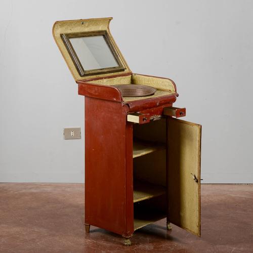 Washbasin Dressing Table in Metal For Sale - Image 5 of 18