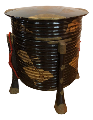 Antique Lacquered Wooden Hokai Box, 1830