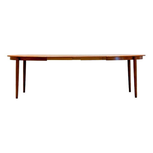 Double Extending Dining Table by Johannes Andersen, Denmark 1960s For Sale
