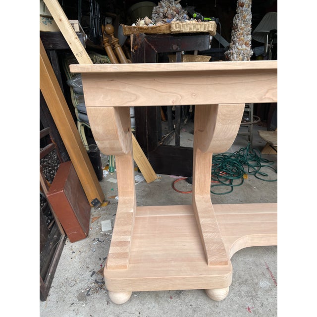 2020s Custom Irwin and Lane Console Table For Sale - Image 5 of 13