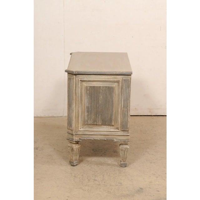 Late 20th Century Late 20th Century Italian Neoclassic Style Side Chest For Sale - Image 5 of 11