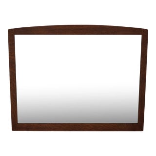 Stickley Mission Oak Hanging Wall Mirror For Sale