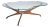 Vladimir Kagan for Dreyfuss Mid 20th Century Walnut Tri-Symmetric Coffee Table For Sale