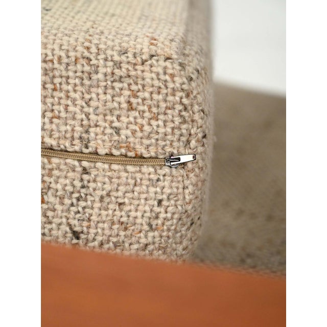 Danish Lounge Chairs with Beige Cushions, 1950s, Set of 2 For Sale - Image 11 of 12