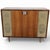 This vintage radiogram cabinet combines classic mid century modern radio style with practical, fully working audio...