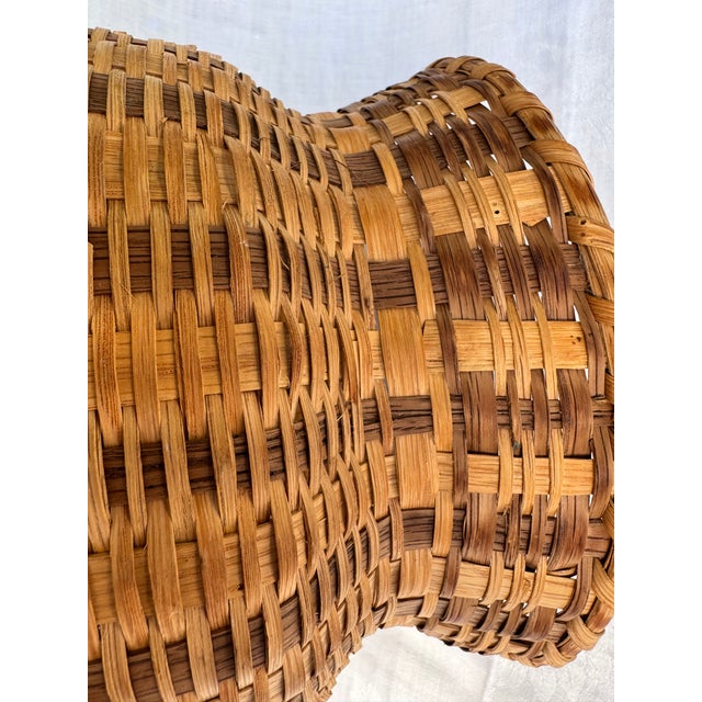 1980s 1980s Agnes Welch Woven Cherokee Basket - Signed and Dated For Sale - Image 5 of 9