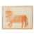 Zabihi Collection Persian Pictorial Animal Gabbeh Rug For Sale