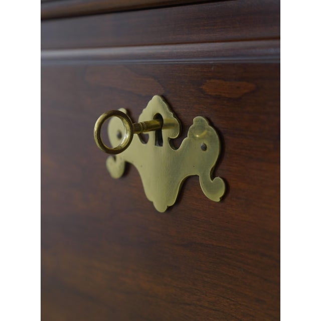 Wood Henkel Harris Cherry Philadelphia Highboy For Sale - Image 7 of 18