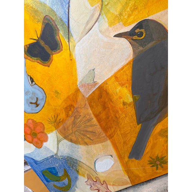 “Printemps” a Fun Painting by LWren Walraven For Sale - Image 11 of 11