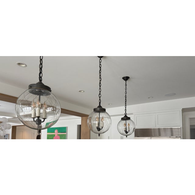 Spanish Revival Remains Lighting Company, Sorenson 12 Lantern For Sale - Image 3 of 7