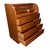 1960s 1960s Mid Century Modern Scandinavian Roll Top Secretary Desk For Sale - Image 5 of 9