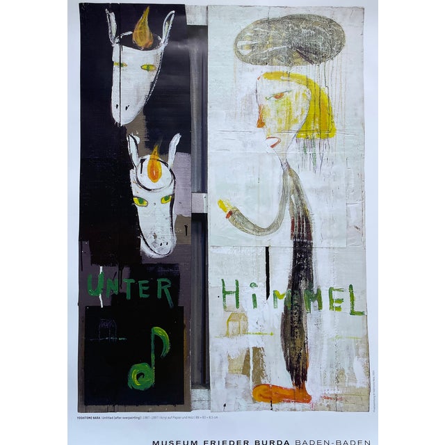 Untitled (after overpainting) (1987–1997) by Yoshitomo Nara, copyright Yoshitomo Nara, 2024, printed in Germany. This...