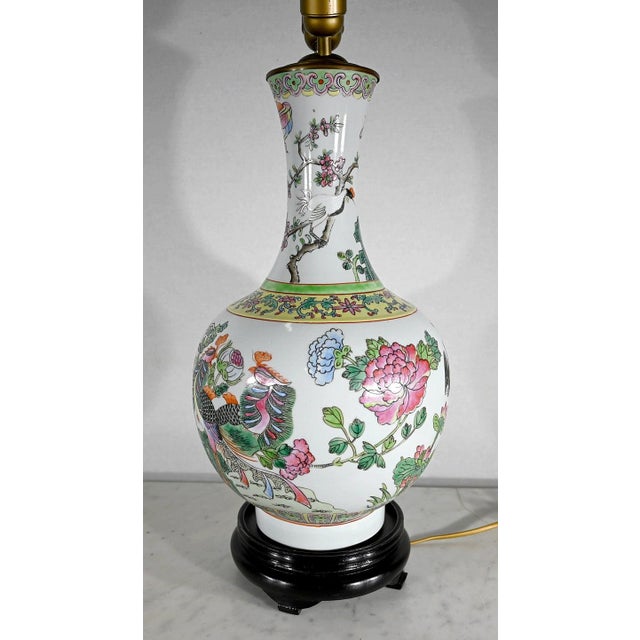 Chinese Porcelain Lamp, 1960 For Sale - Image 15 of 18