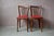 Classic pieces of vintage furniture, this pair of bistro chairs is a product of the Baumann workshops in Franche-Comté....