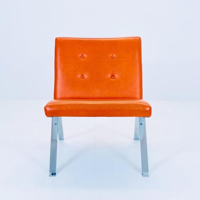 Mid-Century Modern Lounge Chair in Leather by Hans Eichenberger for Girsberger, 1960s For Sale - Image 5 of 18