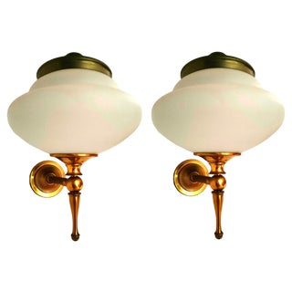 Wall Lamps by Guglielmo Ulrich for Filc Milano, 1955, Set of 2 For Sale