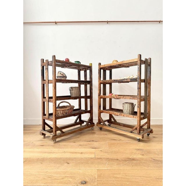 20th Century Bakers Trolleys, Set of 2 For Sale - Image 11 of 11