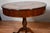 1930s English Regency Mahogany & Leather Top Pair of Side Tables / End Tables For Sale - Image 6 of 18