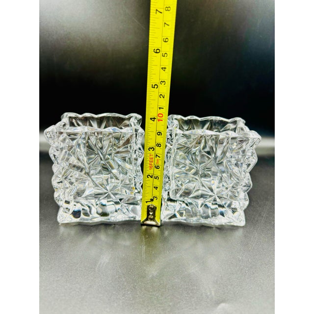 Rosenthal Crystal Paper Bag Collection Vases - 3 Piece Set For Sale - Image 12 of 12